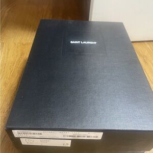 Saint Laurent YSL Mini Toy Loulou Quilted Leather Flap Bag Black